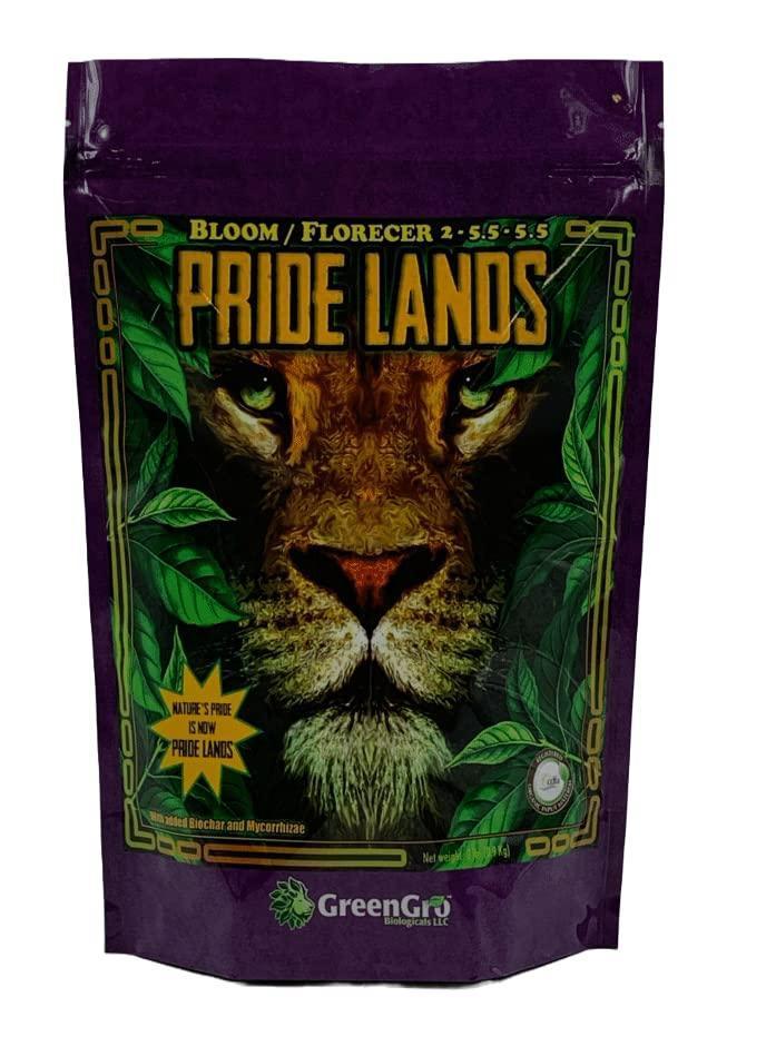 Pride Lands Premium Organic Bloom Fertilizer with No Fillers, Bigger Buds and Flowers, Brighter Plants with Our Complete Bloom Nutrients