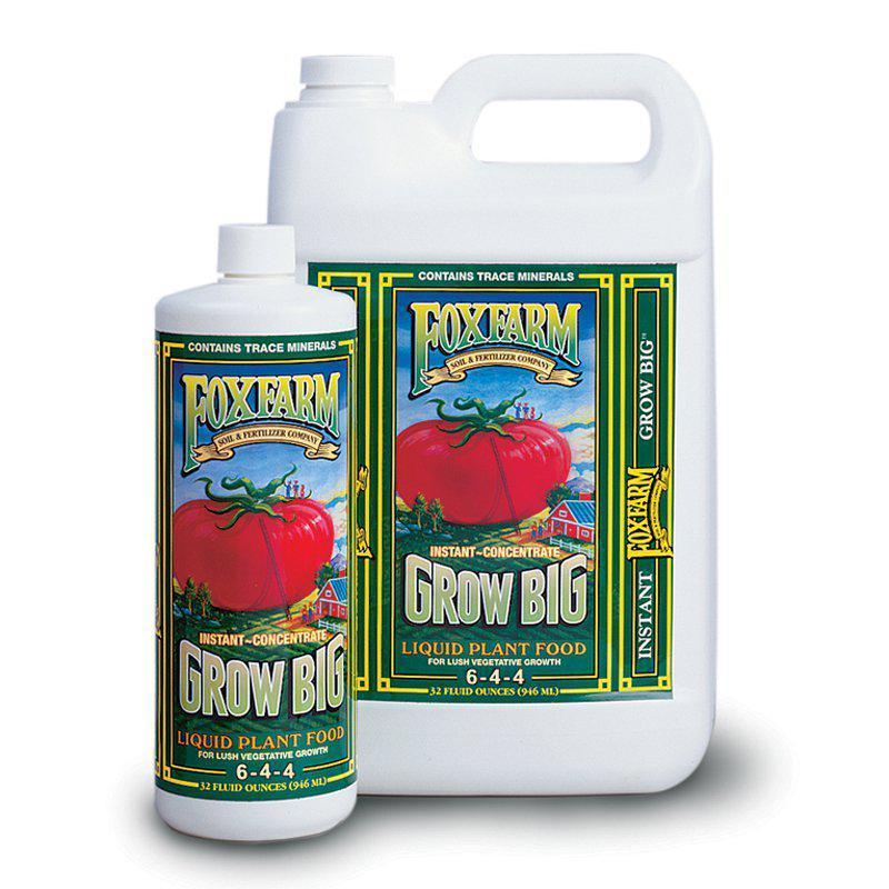 Fox Farms Grow Big Liquid Fertilizer Concentrate 6-4-4