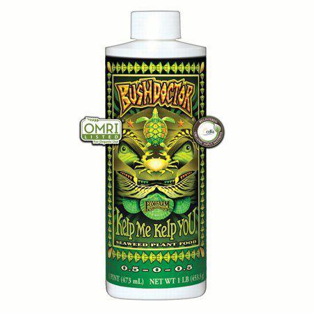 FoxFarm Bush Doctor Kelp Me Kelp You Seaweed Plant Fertilizer Liquid Quart