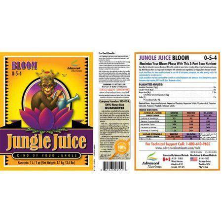 advanced nutrients fertilizer Advanced Nutrients Jungle Juice Bloom Fertilizer