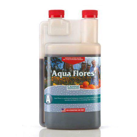 Canna 1 Liter - Aqua Flores - Part A - Bloom Nutrient - Developed for Recirculating Systems