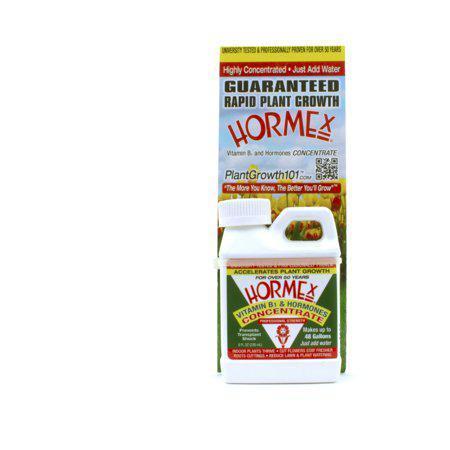 Hormex Vitamin B1 Rooting Hormone Concentrate - Rooting Hormone for Hydroponics, Aeroponics, Established Plants, Cuttings and More, Indoor and Outdoor Plant Growth Stimulator Concentrate